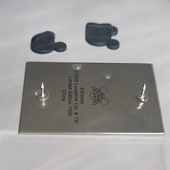 Disney WDW Star Wars Weekend 2005 Logo Mickey & Darth Vader LE 7000 Pin - Picture 9 of 13